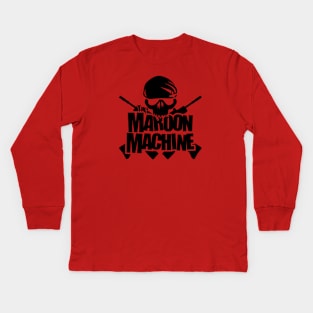 The Maroon Machine Kids Long Sleeve T-Shirt